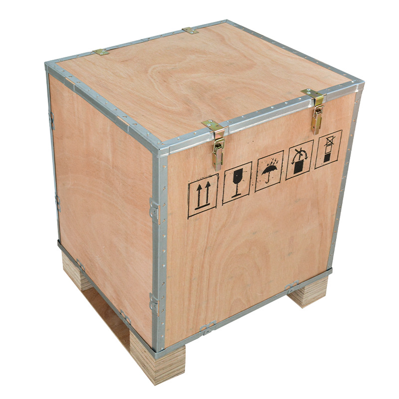 东莞直销可拆卸木箱 钢带木箱  设备包装木箱 免熏蒸木箱