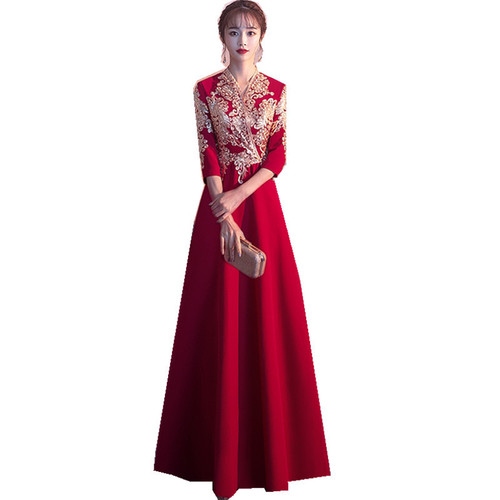 Evening dresses prom dress Vestidos de noche evening gowns woman wedding dress dress engagement party evening dress