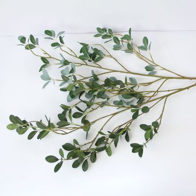 厂家直发 大支仿真米兰叶 榆树叶仿真手感客厅插花摆件 园林装饰|ms