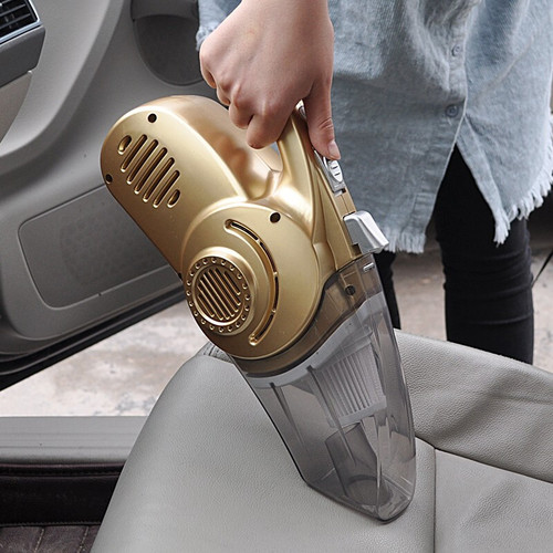 Car vacuum cleaner 12V wet and dry multifunctional air pump Car four-in-one vacuum cleaner