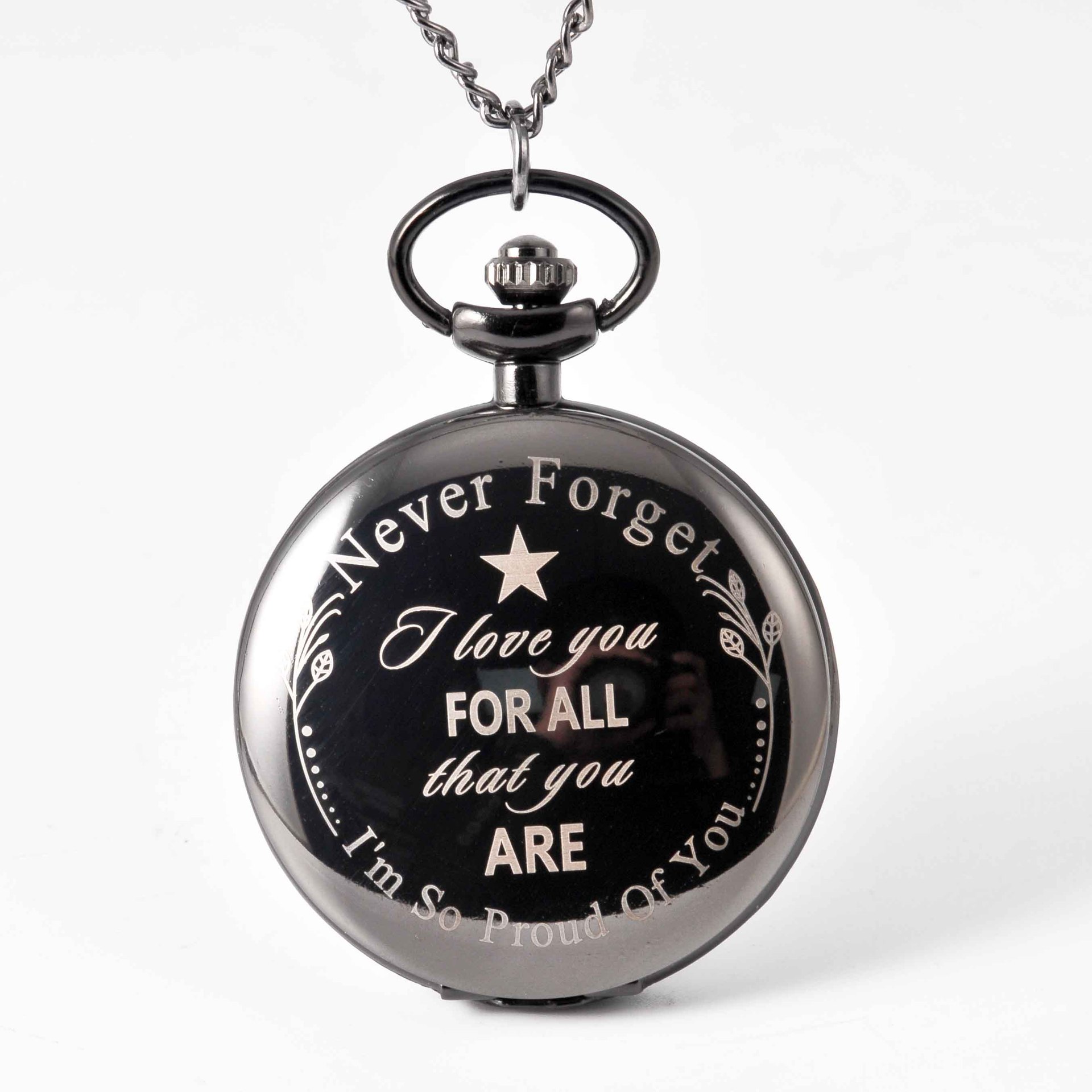 Quartz watch large pocket watch black FOR ALL That you manufacturers wholesale 8877