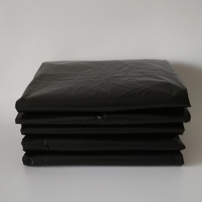 black big disposable garbage bag