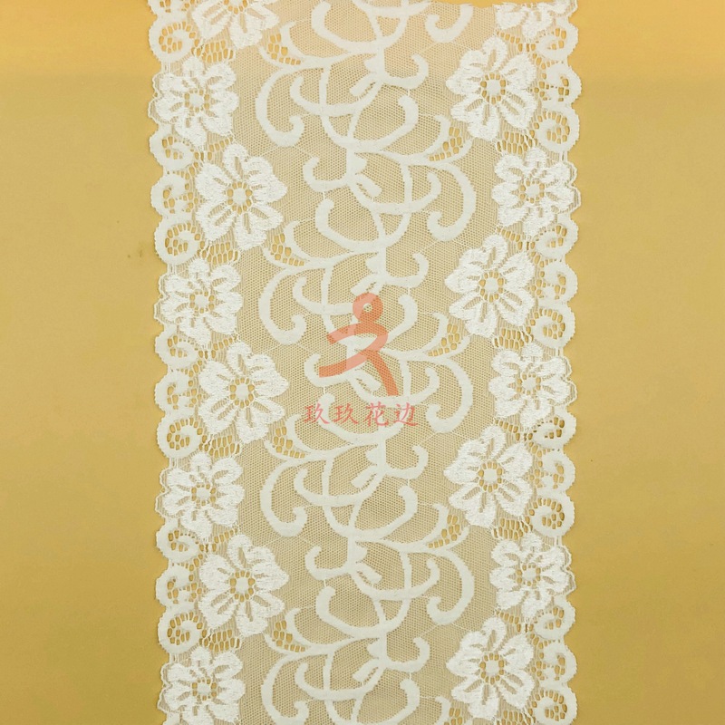 厂家直销热卖 压纱树枝弹力蕾丝花边 女装情趣衣内裤DIY蕾丝辅料