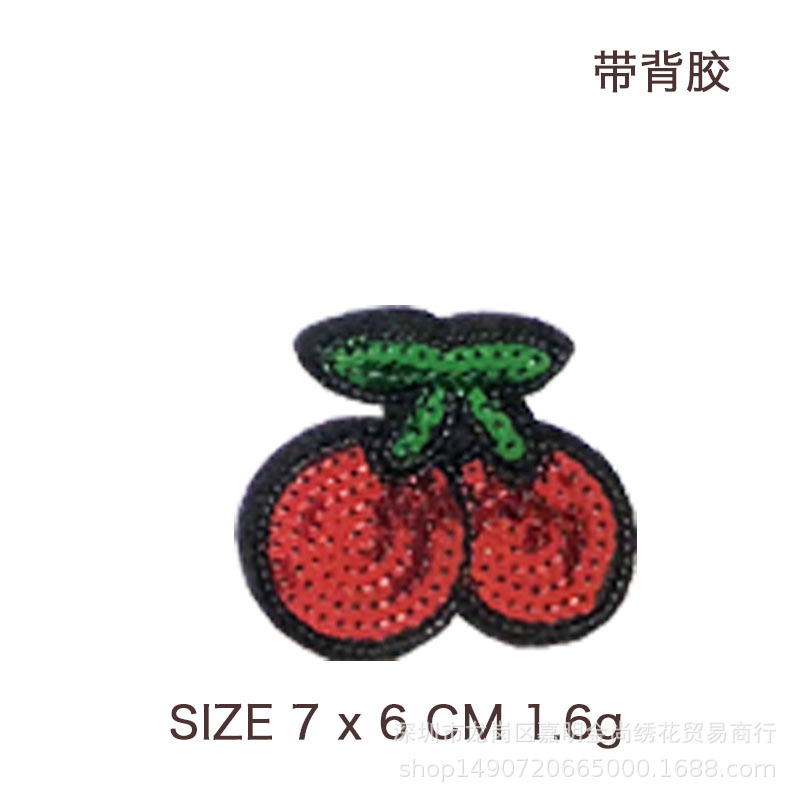 各种各样水果布贴