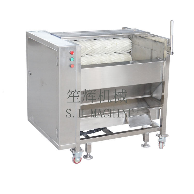 供应不锈钢 土豆去皮清洗机可根据产量加工定做 生产厂家