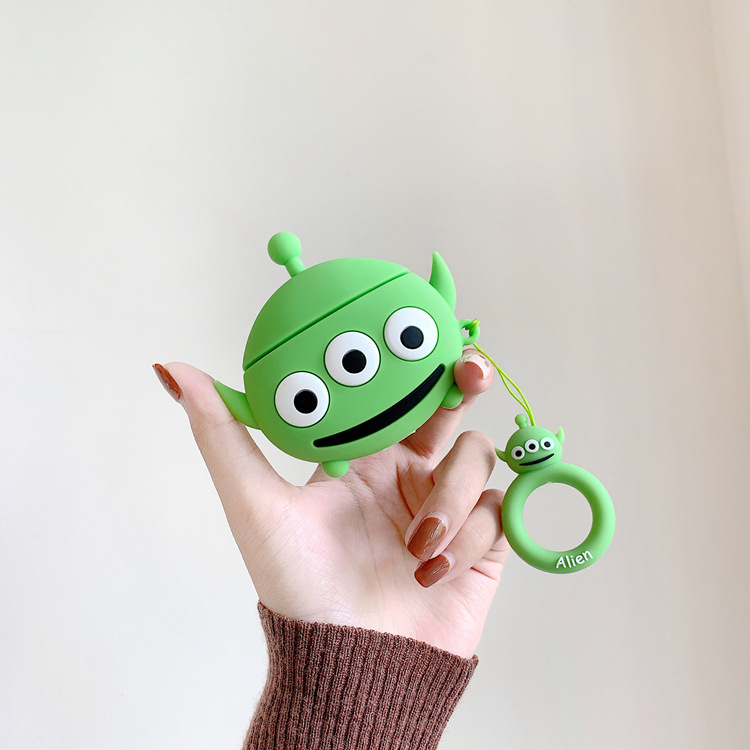 Cute Three-Eyed Cartoon Silicone Case