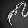 Fashionable universal pendant stainless steel for beloved suitable for men and women, necklace, jewelry, Korean style, wholesale