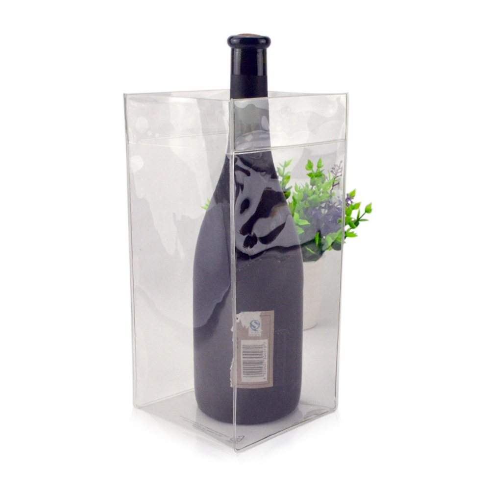供应PVC红酒冰袋葡萄酒袋PVC酒袋PVC冰酒袋子夏天透明冰酒袋