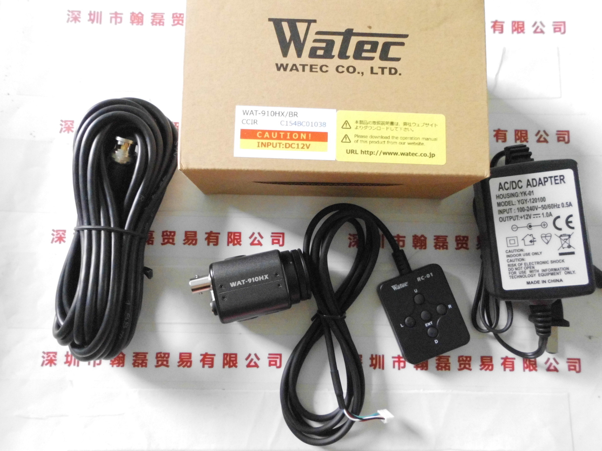 WATEC WAT-910HX MBD(G3.7) 工业相机