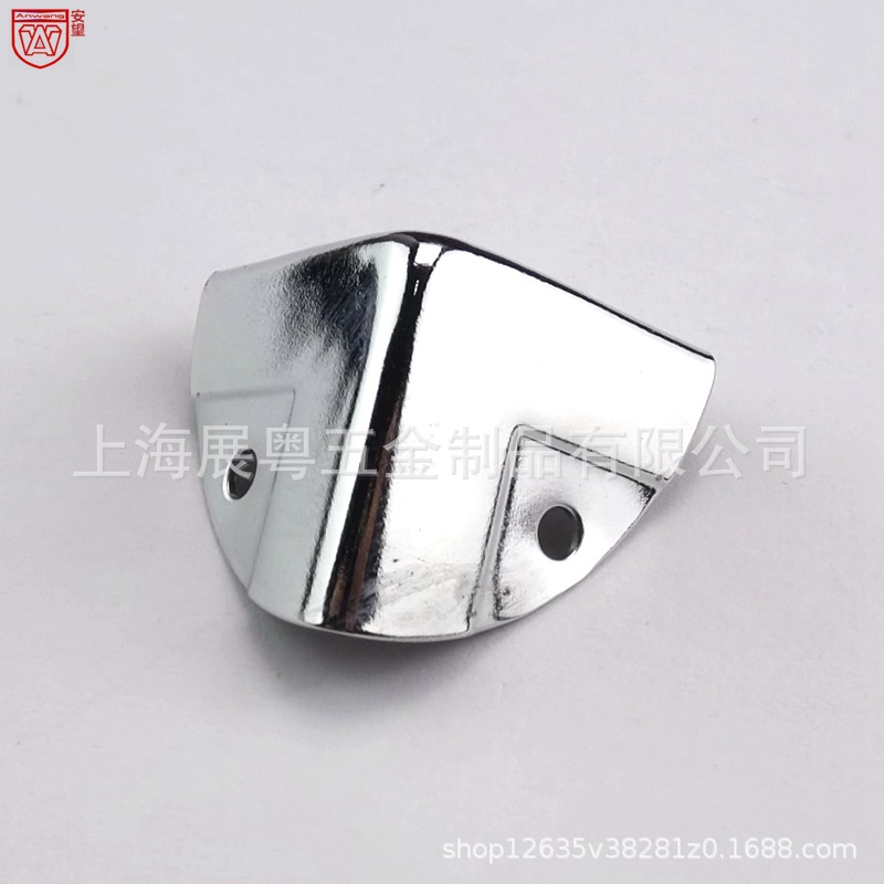 AW022-27 caja de madera de esquina de hierro, caja de aviación, caja de embalaje de esquina, accesorios de caja de embalaje de esquina, código de esquina, ángulo recto, barra de embalaje sólida