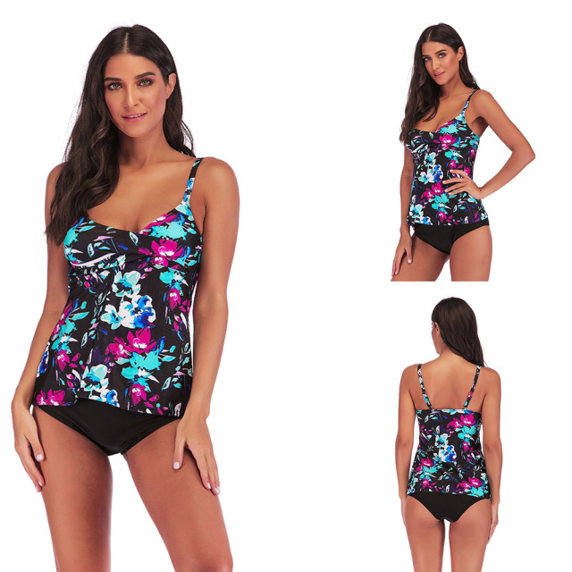 New Fertilizer Swimwear Conservative Slim Digital Printed Swimwear