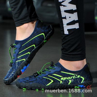 跨境溯溪鞋男女五指游泳鞋户外涉水沙滩鞋潜水鞋室内锻炼健身鞋男