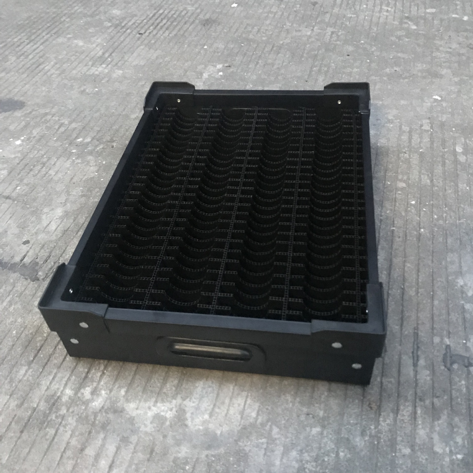 供应中山 汕头 珠海 汕尾物流包装中空板骨架箱 可定制塑胶钙塑箱