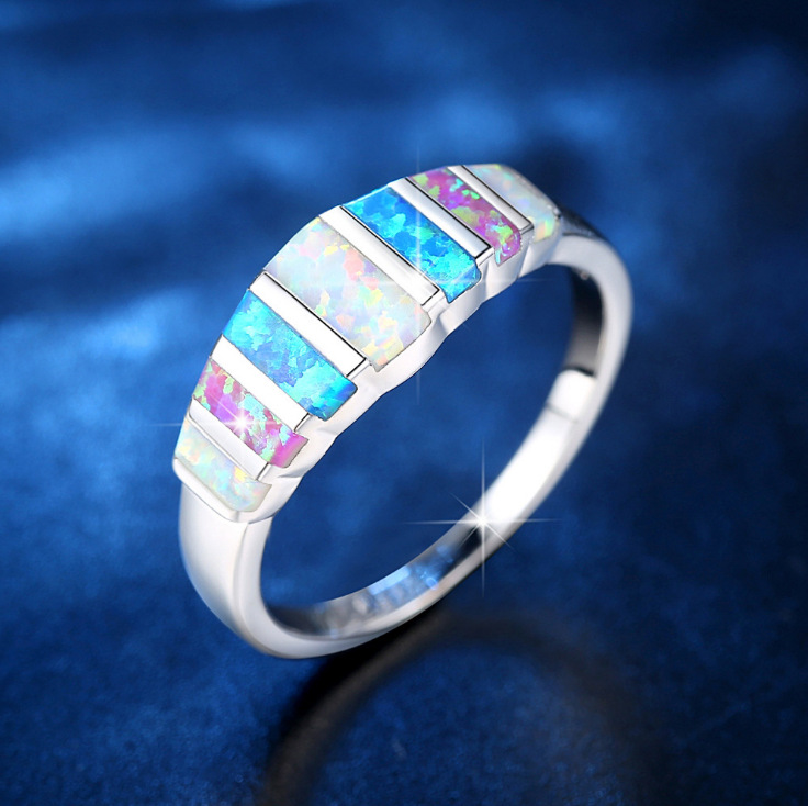 Colorful Gemstone Ring Image 2