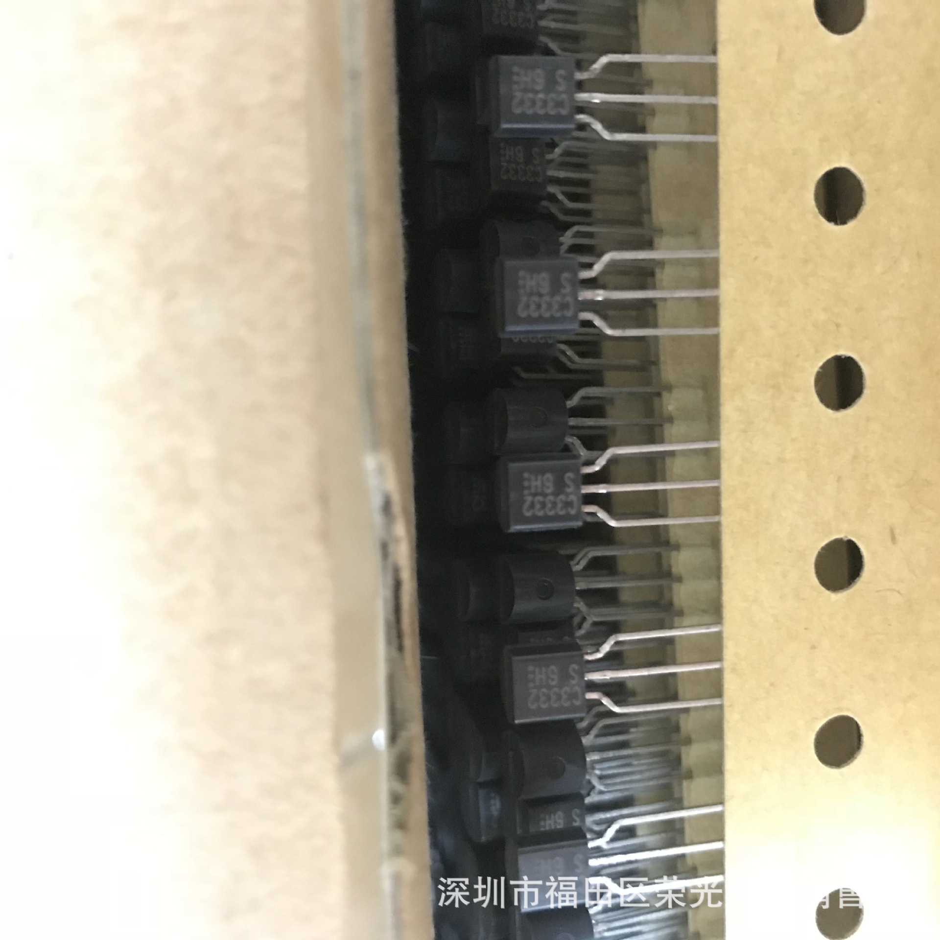 2SC3332S 原装正品SANYO 封装TO-92  排带 TO-92一系列供应