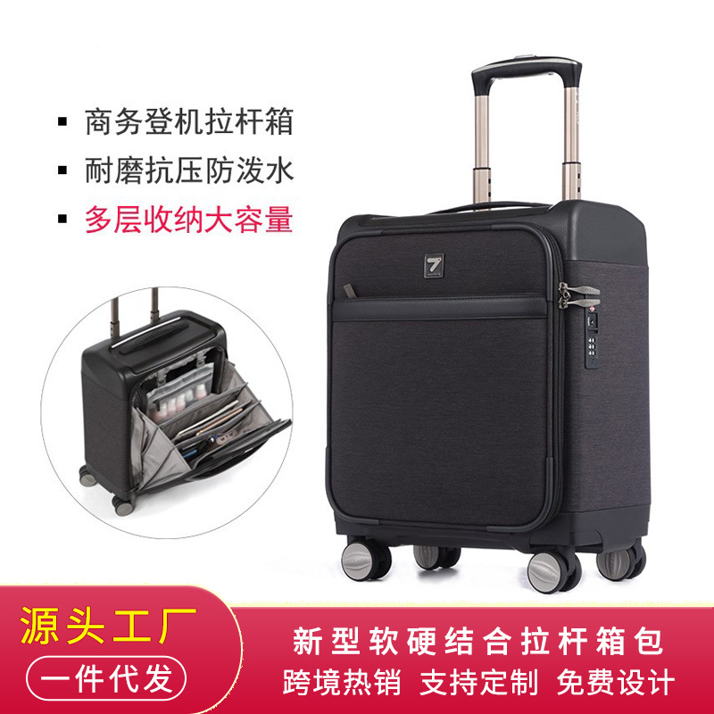 Oxford spinning business suitcase can be boarded for business trips…