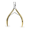 Exfoliating nail scissors stainless steel for manicure