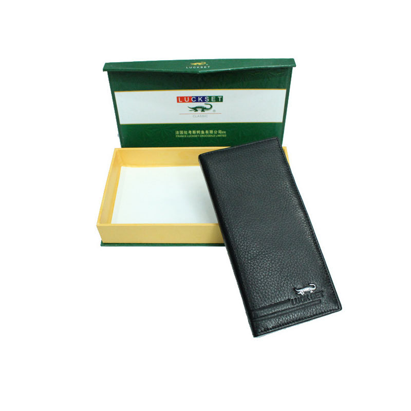 new pattern man The first layer of the dermis wallet Wallet long section genuine leather man Trend wallet wholesale