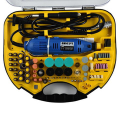 跨境歐規211套裝電磨機小電磨套裝玉石雕刻機工具拋光機打磨