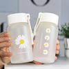 Water Cup Female Glass Fruits Simple Fresh and Fresh South Korea Portable Creative Personality Trend Forest Student Cup