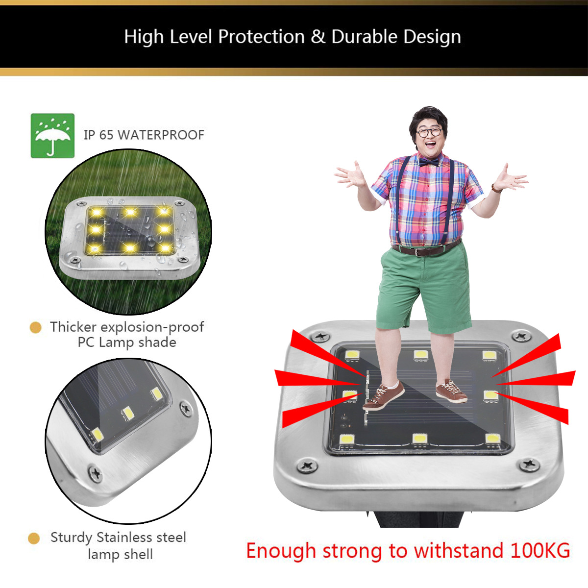 太阳能地插灯方8灯 (4)