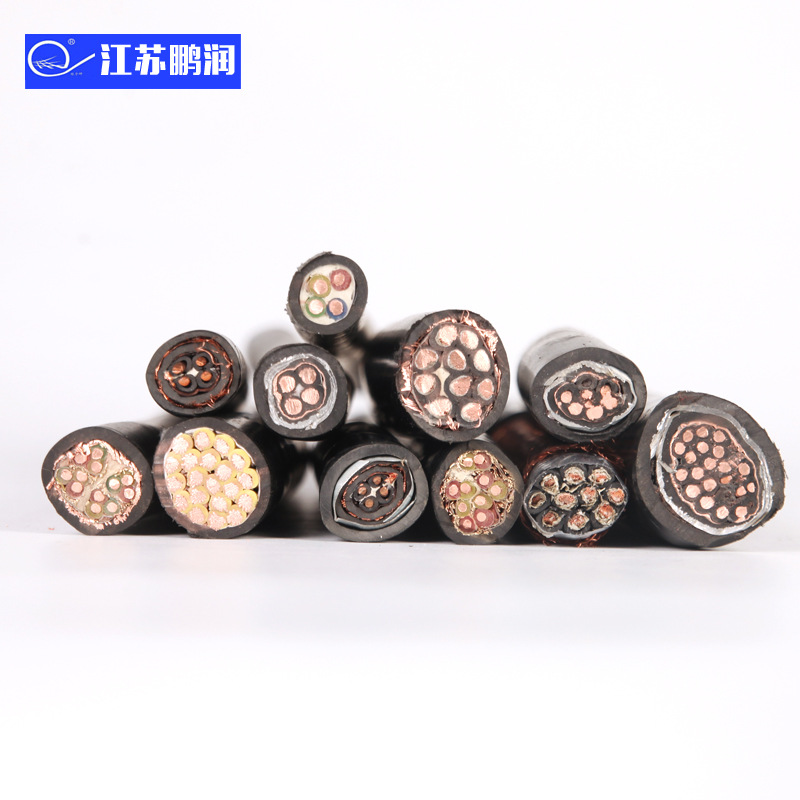 厂家供应 控制电线电缆 多芯护套屏蔽拖链电线电缆生产