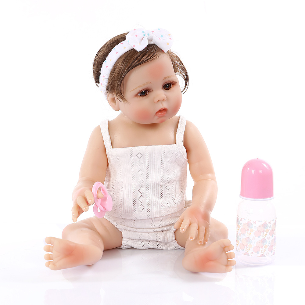 48CM 시뮬레이션  전신 실리콘  귀여운 인형 국경 전자 상거래 틈새 제품