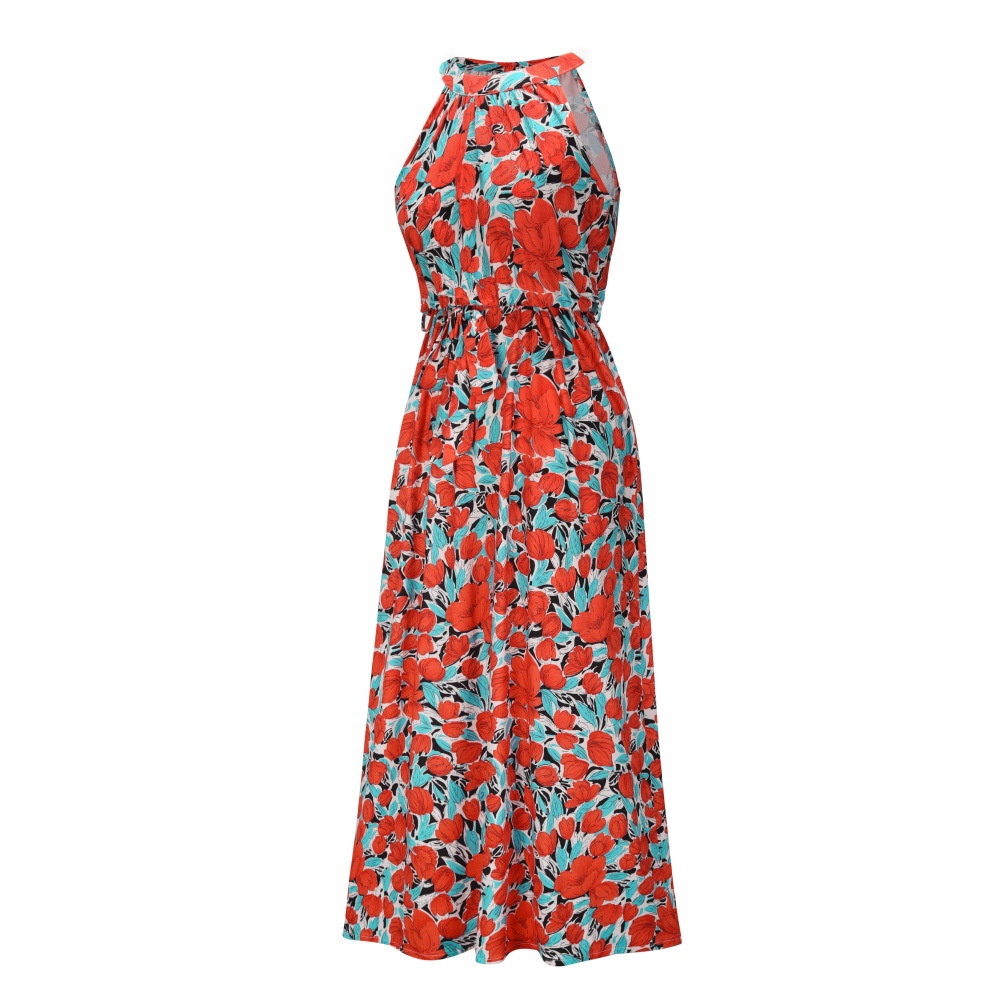 Sexy Printed Floral Dress NSHYG66686