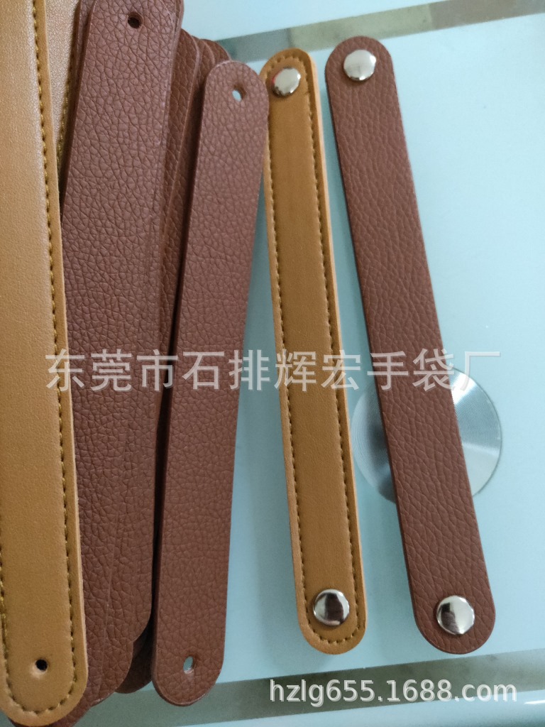 东莞皮带厂生产音响礼品盒木箱铁盒纸盒皮手提带真皮手挽皮带皮手