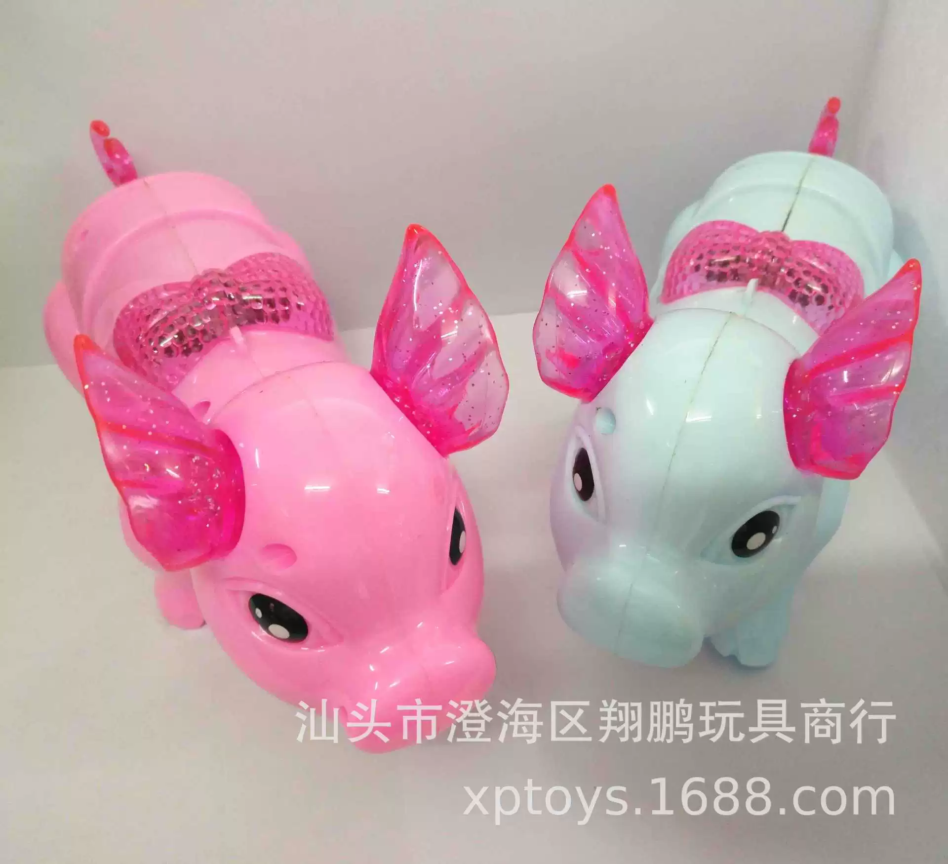 [Le Mei Toys] Электрическая светящаяся музыкальная верёвка-связыва с поросятами ночной рынок выставка бегущие реки и озеро игрушки оптом
