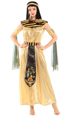 Halloween cosplay costume Adult Cleopatra Stage Performance Queen Princess Dress W-0309