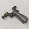 CNC titanium alloy thunder slingshot integrated fast pressure exempt 20-22 supporting headcules CNC sculpture slingshot wholesale