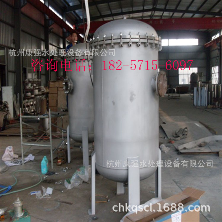 【批量生产】卡箍单袋式过滤器 吊环法兰带摇臂十二袋过滤器