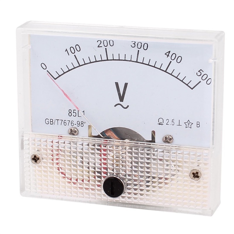 厂家直销指针式交流电压表85L1-V 100V250V450V表头电压测量仪表