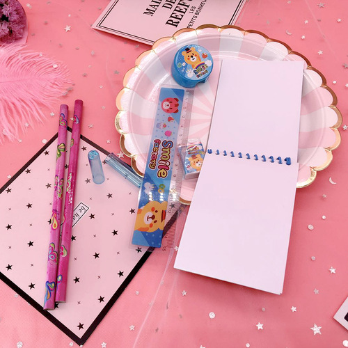 Creative stationery set gifts for primary school students gift box children's school supplies stationery set spree