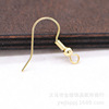 Accessory, copper retro earrings