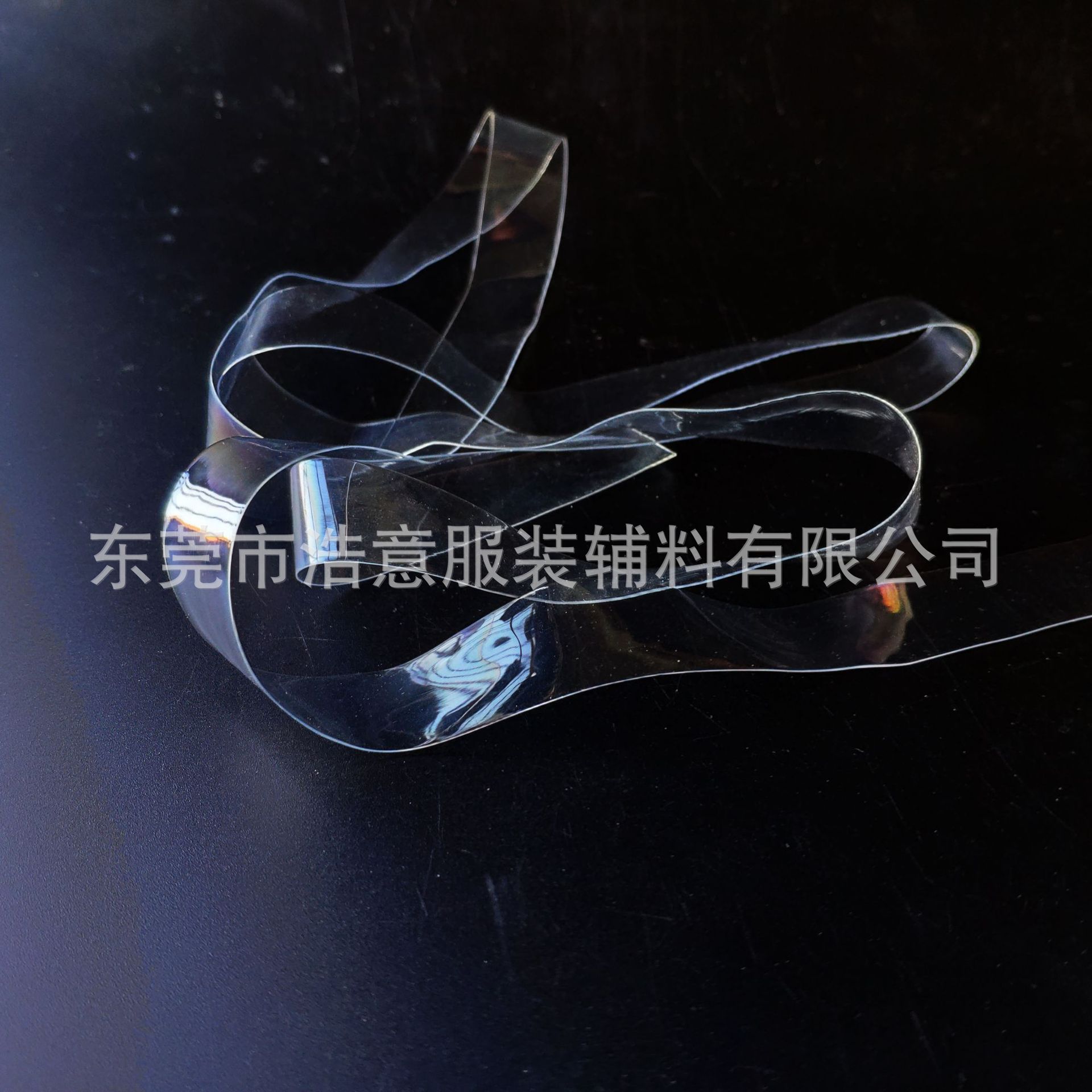 供应透明压肩条/TPU弹力带/透明包边带/TPU膊头带/户外护具