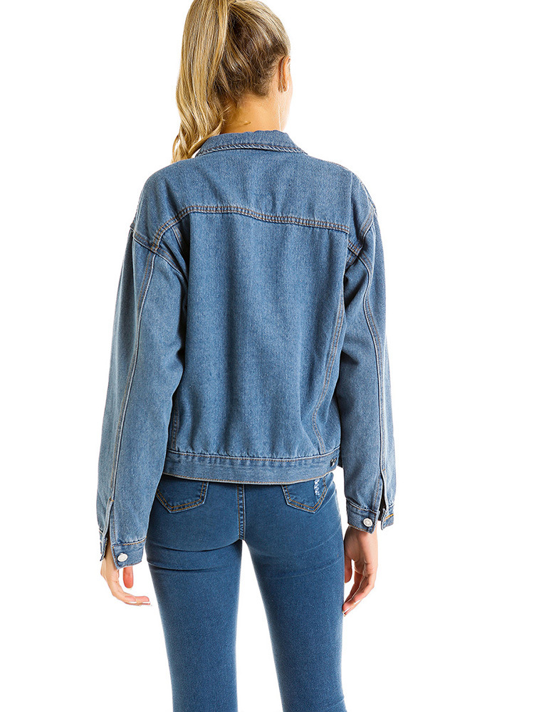 loose denim jacket  NSSY9156