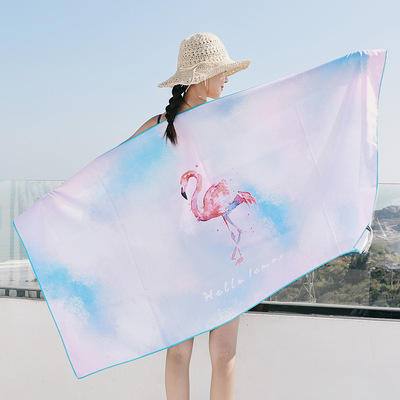 特价出清 纳米防寒速干吸汗浴巾 运动健身游泳沙滩毛巾可以当围裙