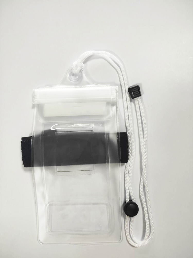 厂家定制 臂带款漂流游泳触屏手机防水套 三星苹果手机防水袋批发