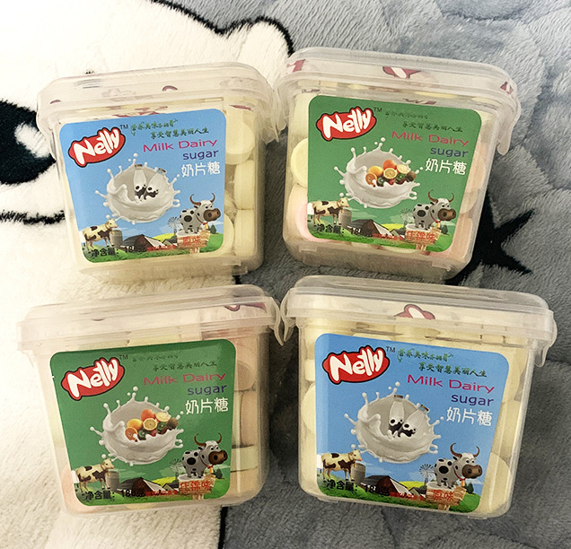 包邮！奈力奶片牛初乳奶贝儿童营养牛奶片干吃奶片压片糖果180g盒