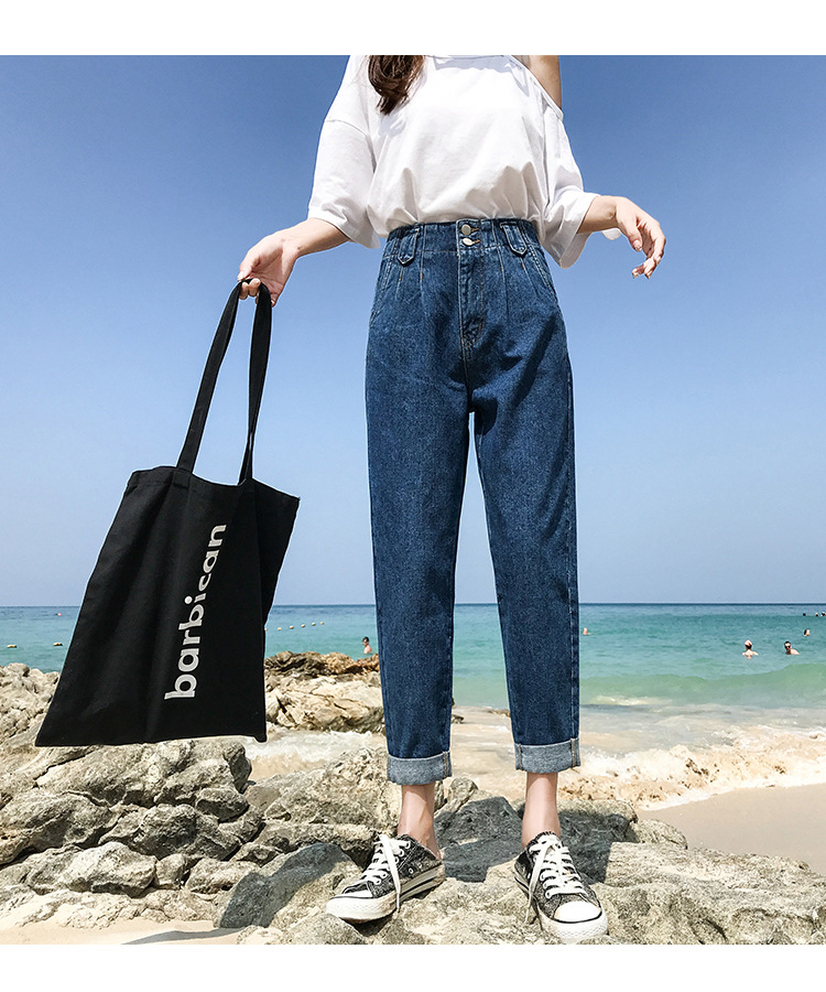 Pantalon léger femme en coton - Ref 3430252 Image 19