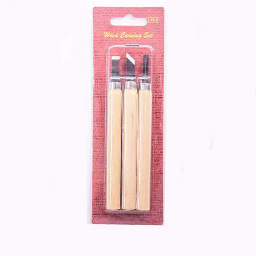 Factory wholesale set of 3, 4, and 5 wood carving knives carving tools