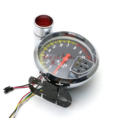 Automobile modification instrument 5 inch Tachometer High performance meter Colorful light 12V automobile display meter