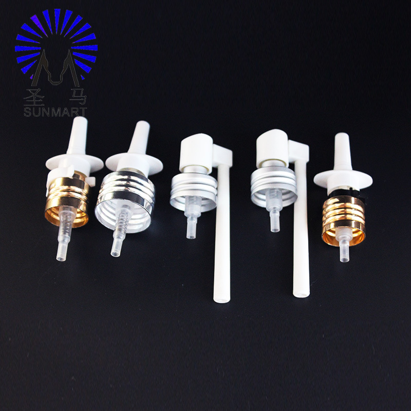 供应口径18 20 24MM铝罗口导管喷头鼻喷 口腔喷头360度旋转