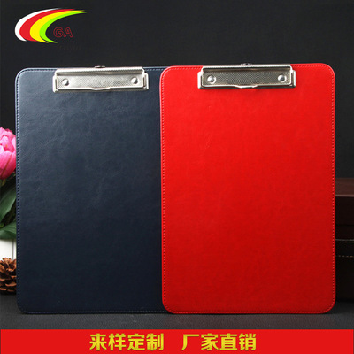 高档皮革收银夹买单本记事夹酒店客房用品票据买单夹快餐店点单夹