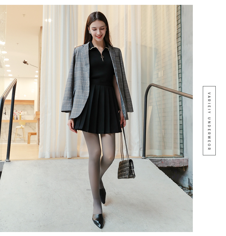 Grey translucent leggings