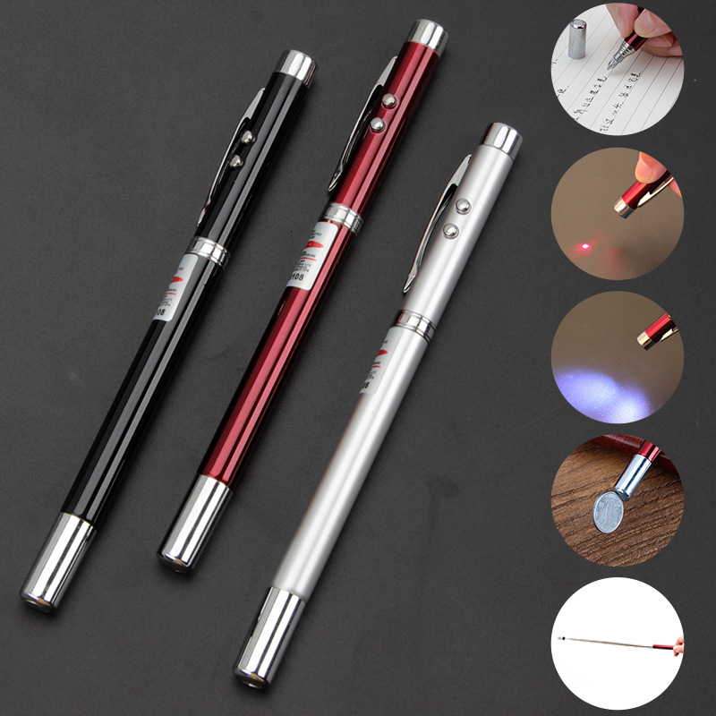 Observing Electronics Pointer Pen Infrared Stylus customized Telescoping multi-function Sales teaching ball pen