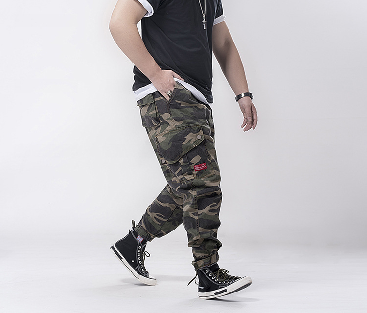 Herrenbekleidung Frühling-Sommer Plus-Size-Mode Herrenhosen mit dicken und lockeren Freizeithosen_voghion.com