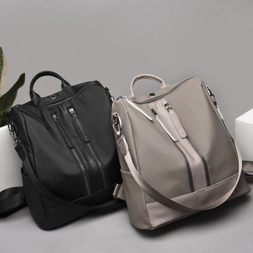 Oxford cloth backpack women's Korean version fashionable and versatile 2019 new trendy large-capacity bag women's casual backpack school bag